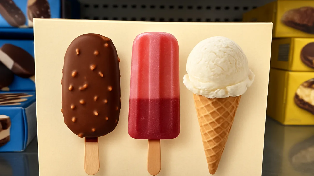 Gelati e ghiaccioli"