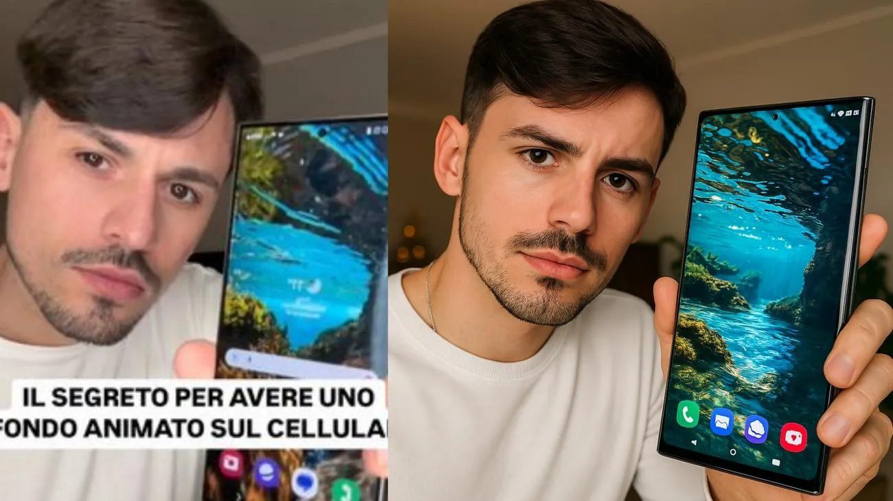 📢 Sapevi che puoi avere uno sfondo animato sul tuo cellulare? Ecco come fare, è semplicissimo! ✨ Passaggi per creare il tuo sfondo animato personalizzato: 1️⃣ Apri l'app di TikTok e clicca sulla lente di ricerca in alto. 2️⃣ Digita \"Live Wallpaper\" seguito dall'argomento che preferisci, come auto, animali o videogiochi. Io scelgo auto! 🚗 3️⃣ Scorri tra i tantissimi sfondi disponibili e scegli quello che ti piace di più. Ad esempio, io prendo questo! 4️⃣ Clicca sulla freccia in basso per condividere, scorri verso sinistra e seleziona \"Imposta come sfondo\". 5️⃣ Segui le istruzioni sullo schermo: clicca su \"Imposta sfondo\", poi scegli se usarlo solo per la schermata principale o anche per quella di blocco. 🔁 Ed ecco fatto! Ora il tuo sfondo sarà animato e unico! Non è geniale? Hai già provato questo trucco? Se sì, fammi sapere nei commenti e seguimi per altri consigli utili! #sfondianimati #truccocellulare #androidios #wallpapertiktok #personalizzazionecellulare #tecnologia"