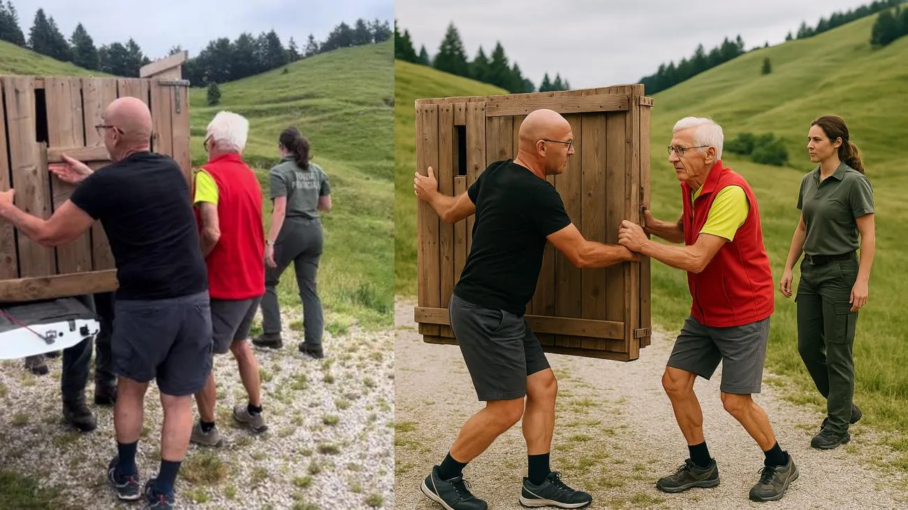 Un emozione unica al nostro rifugio oggi💖"