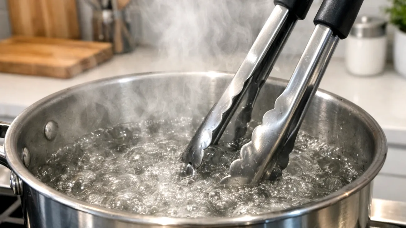 Come igienizzare correttamente la pinza da cucina senza utilizzare prodotti chimici, garantendo la massima sicurezza alimentare"