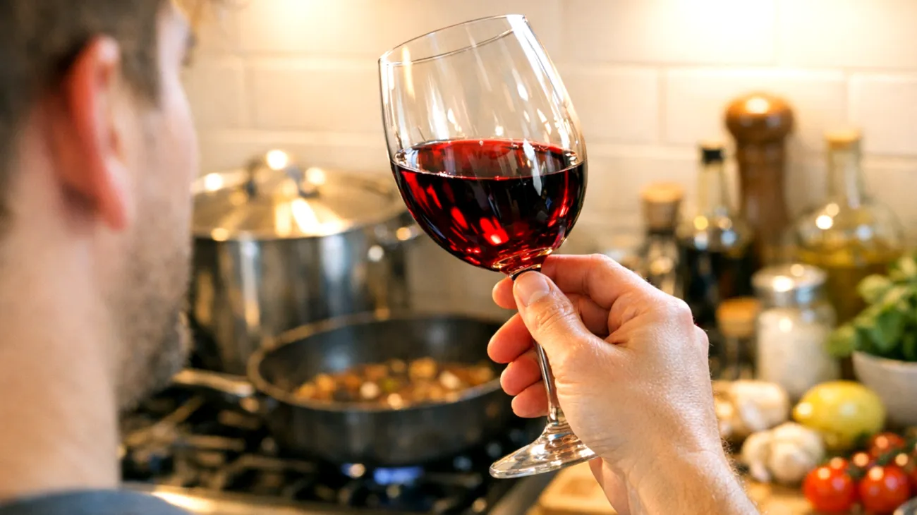 Come riconoscere se il vino rosso è di qualità prima di utilizzarlo in cucina"
